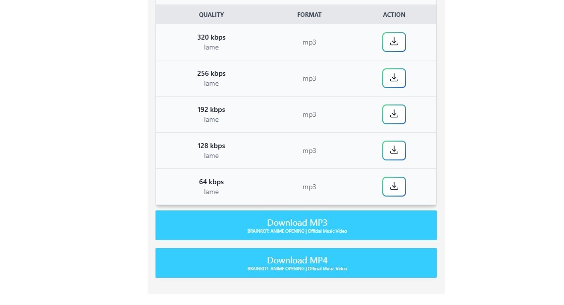 Video Converter ytmp3.gtvape screenshot #1