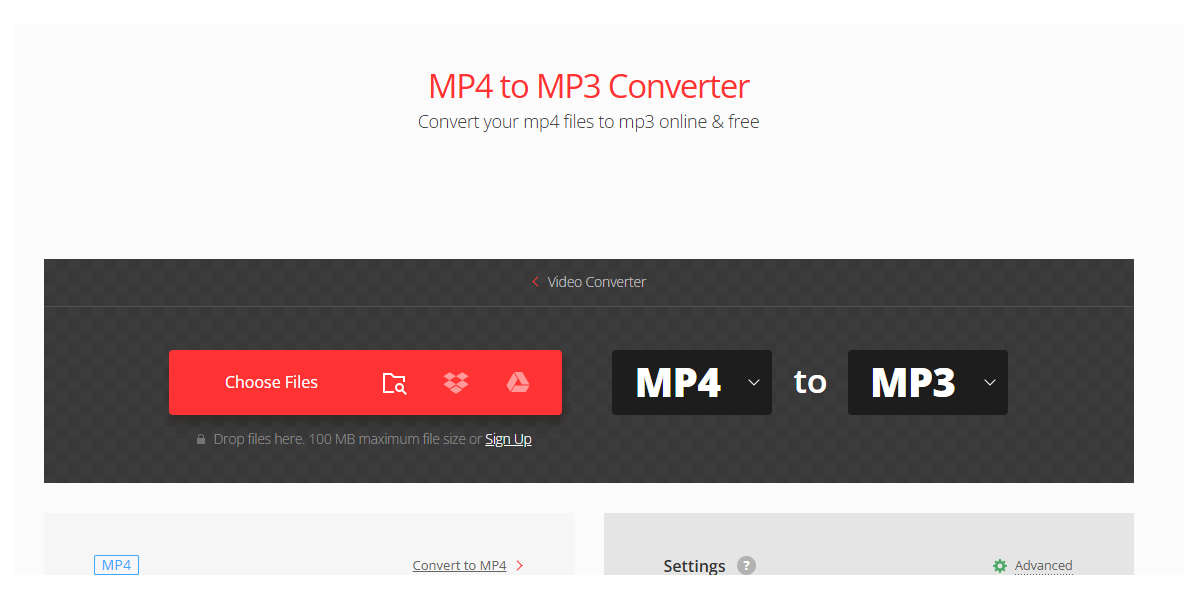 Video Converter convertio.co screenshot #0